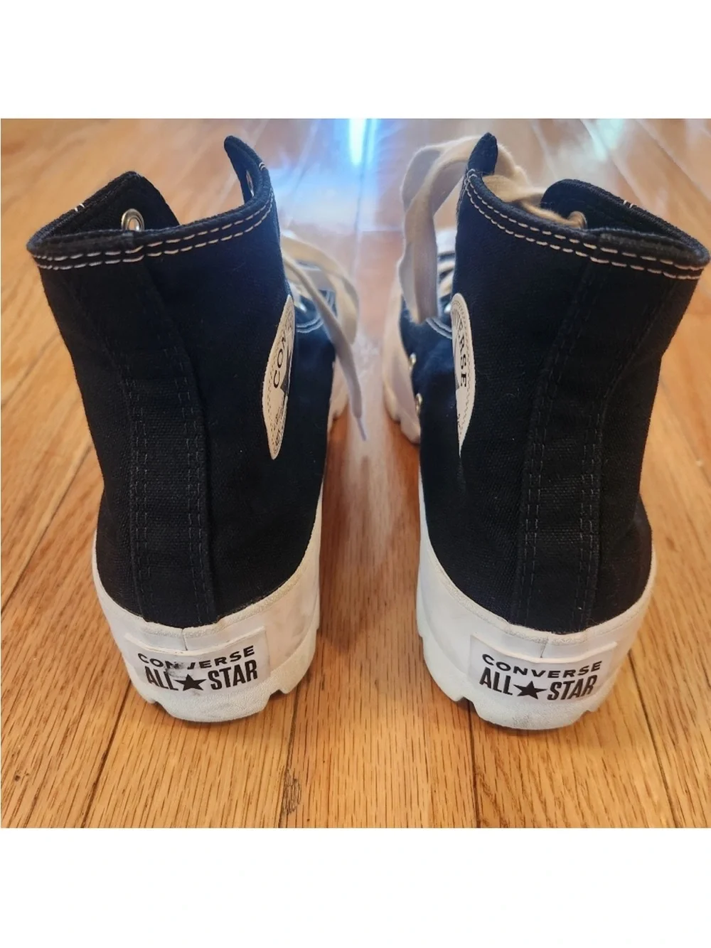 Converse Chuck Taylor All Star Lugged High Top Platform Sneakers Shoes Women's 8